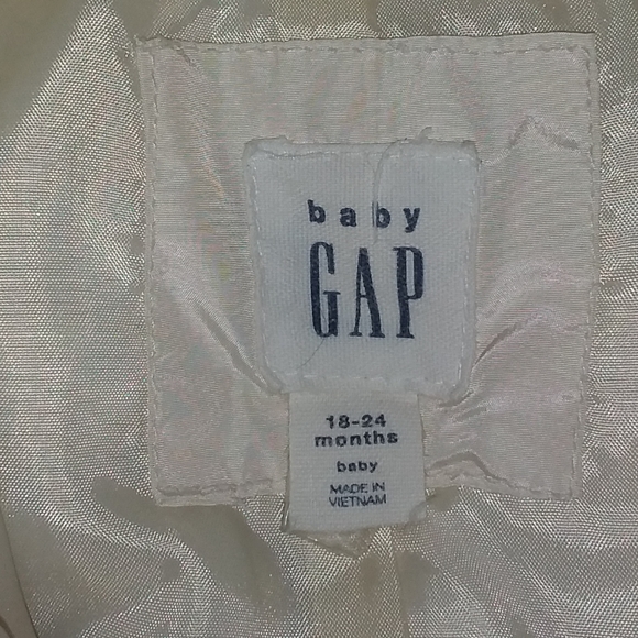 GAP BABY PUFF VEST SIZE 18-24 MONTHS - Picture 4 of 6